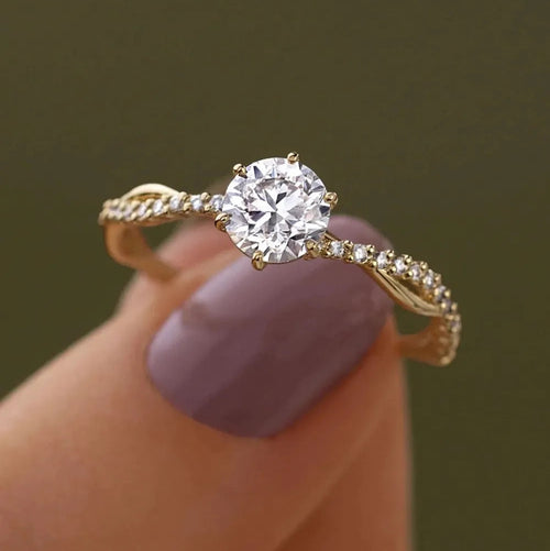 Exquisite Twist of Elegance and Sparkle