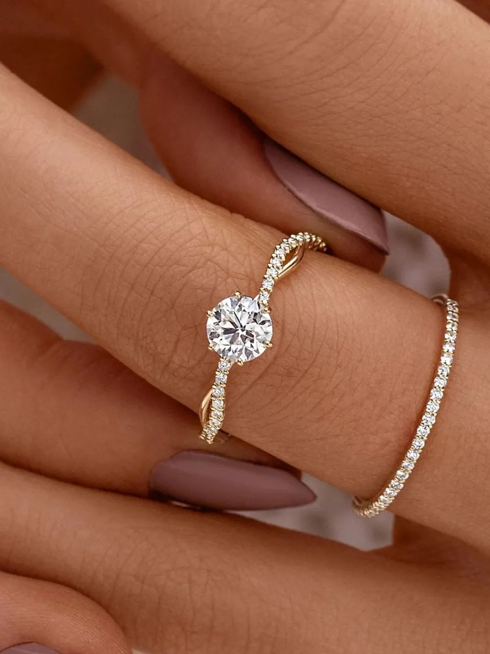 Exquisite Twist of Elegance and Sparkle