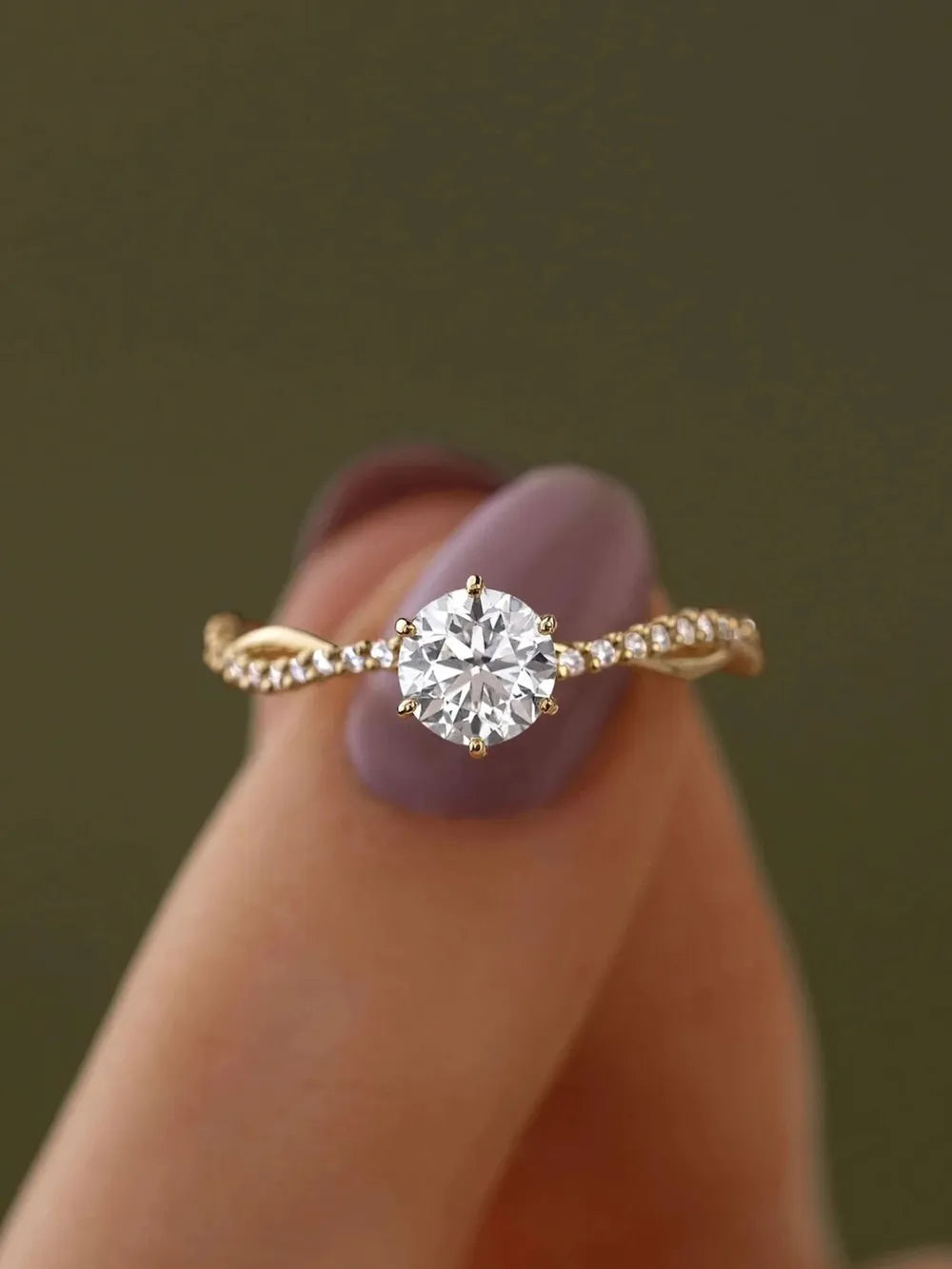 Exquisite Twist of Elegance and Sparkle